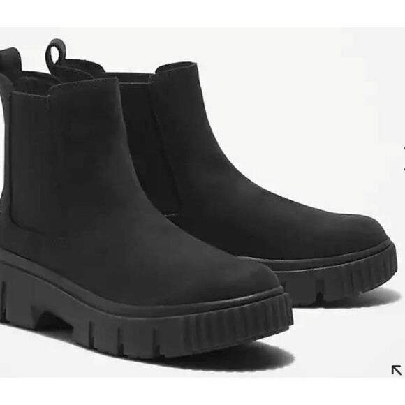 Timberland Greystone Chelsea Boot- Black - Picture 1 of 12